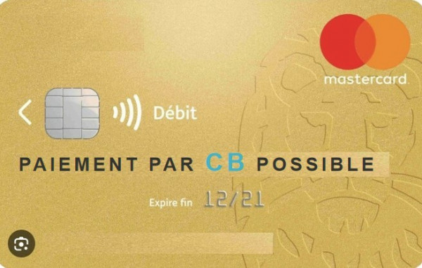 PAIEMENT PAR CB POSSIBLE